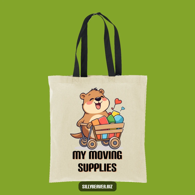 Funny Beaver Creative Tote Bag: Carry Your Colors with Joy, Ideal Accessory